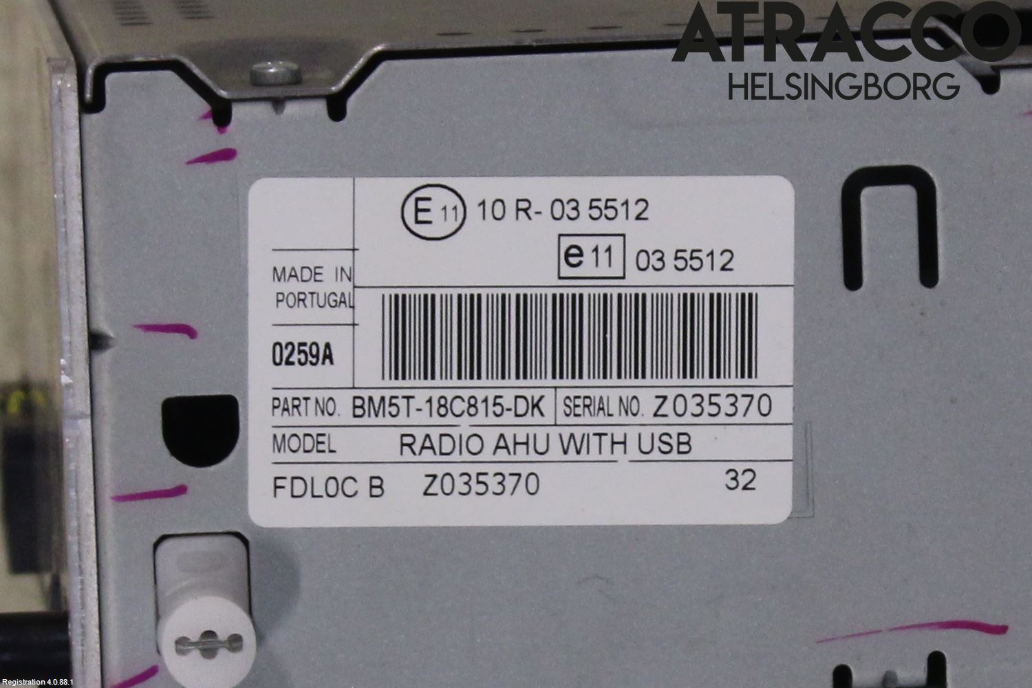 Ford FOCUS 11-14 Stereo Radio Med Cd