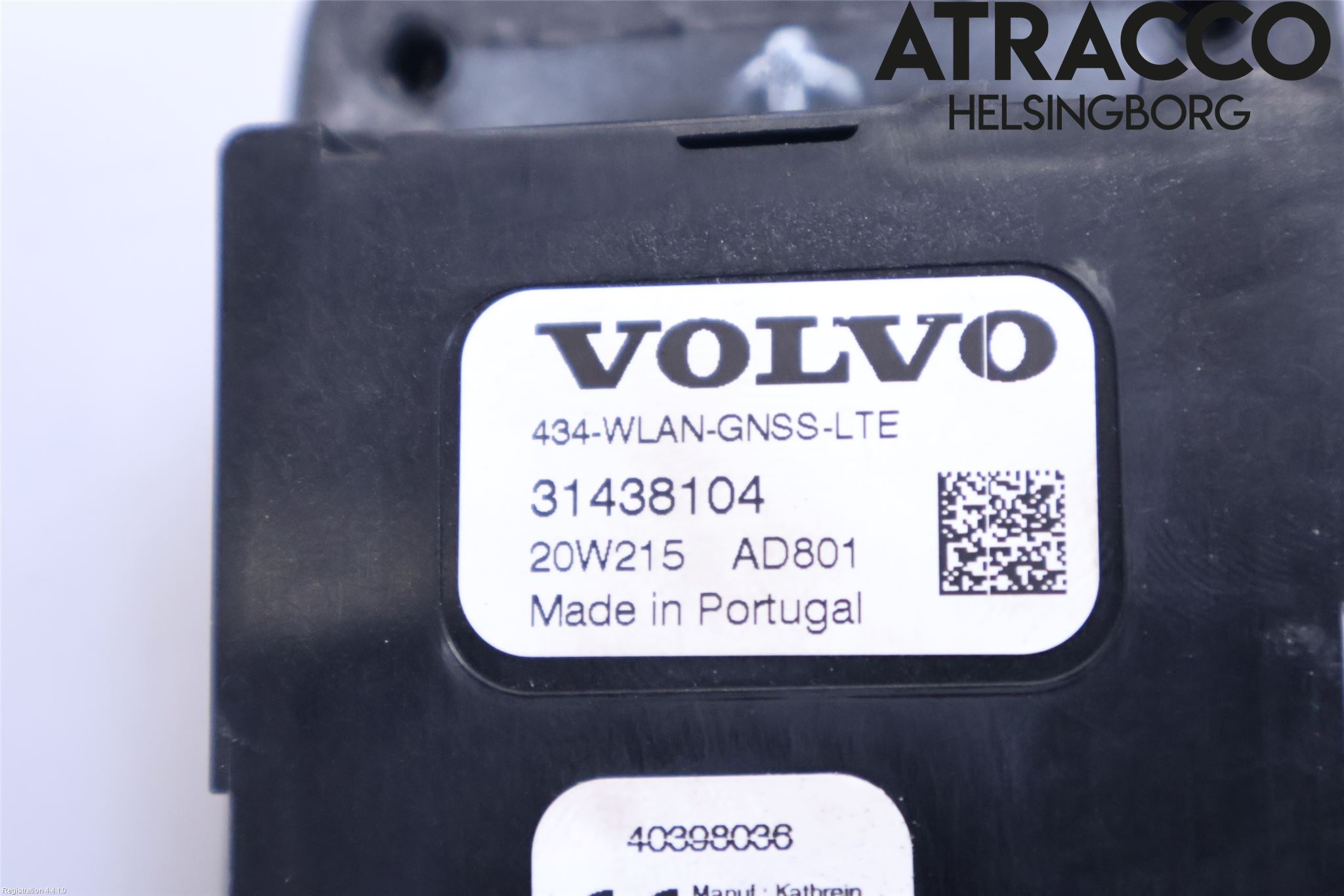 Volvo V60 19- Stereo Antenne Radio-Tv