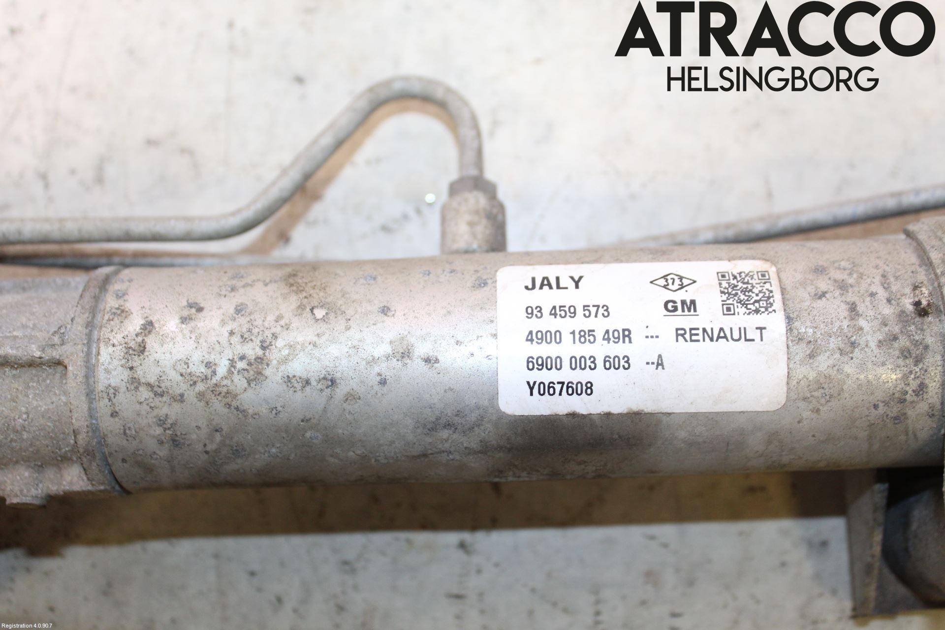 Nissan NV300 16-22 Servo Snekke - Tannstang