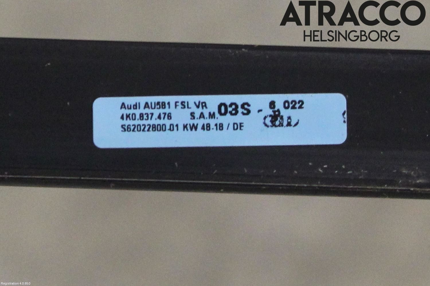 Audi A6 F2/C8 19- Dør Dekorlist Hf