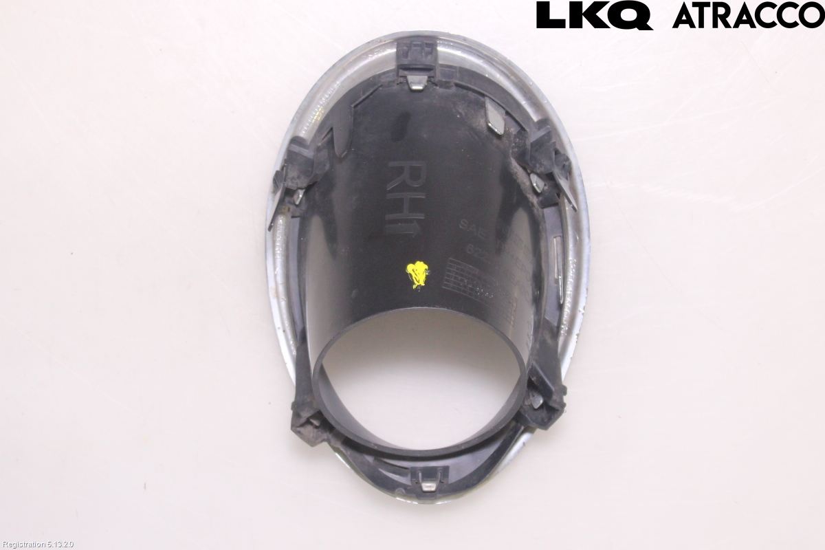 Nissan QASHQAI 14-17 Frontlykt Kurve-Tåkelys Ramme