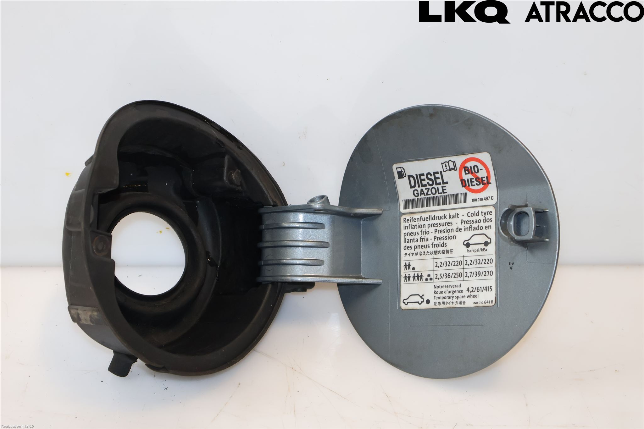 Volkswagen VW TIGUAN 07-16 Drivstoff Tankluke
