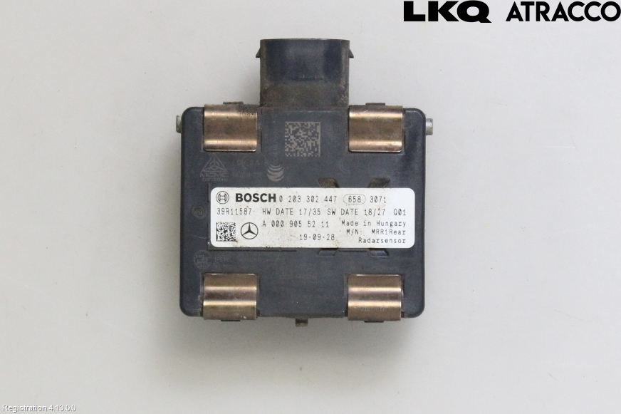 Mercedes-Benz MB A-KLASS (W176) 13-18 Sensor Kollisjonsbeskyttelse