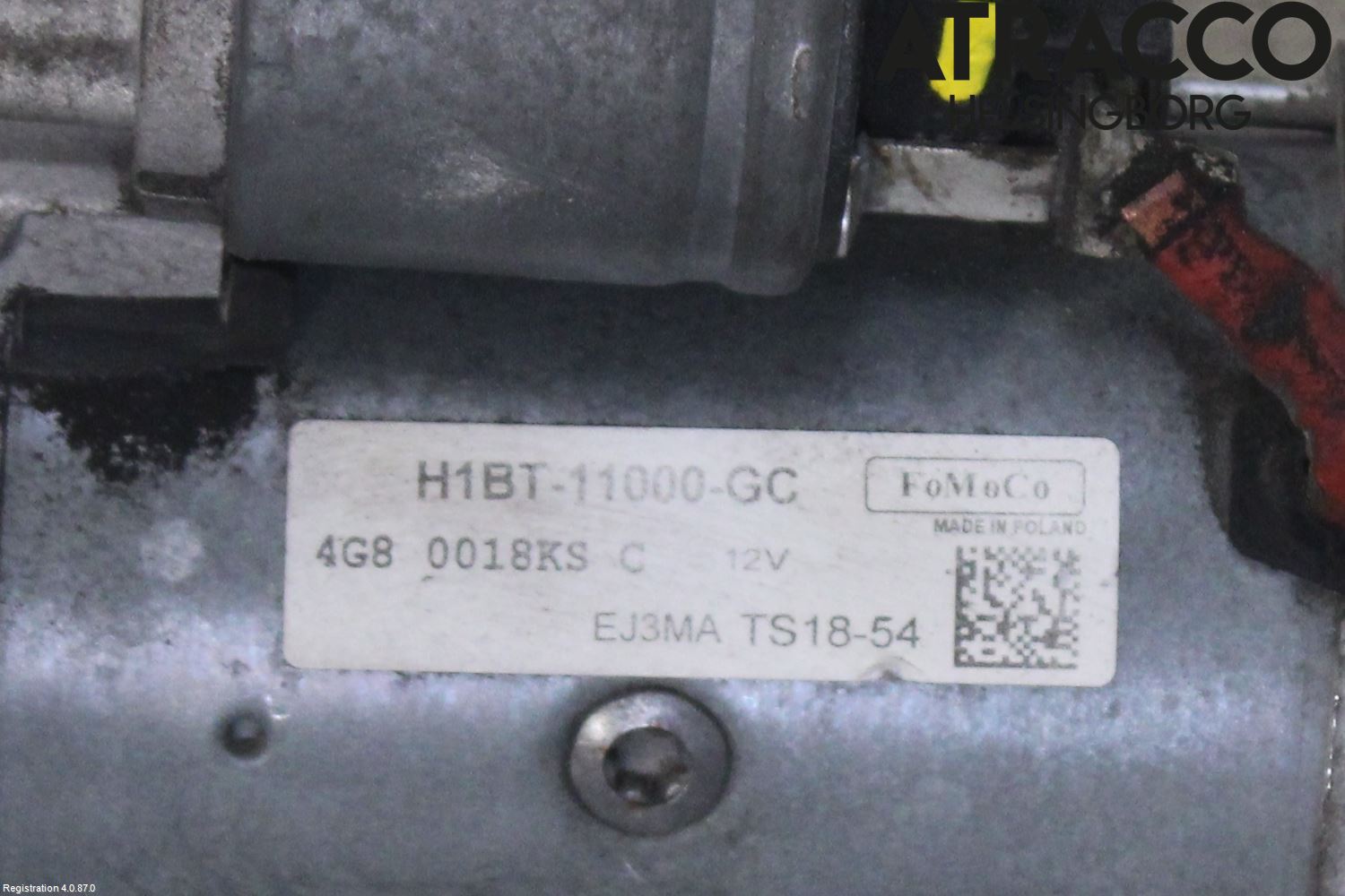Ford ECOSPORT 17- Startmotor Diesel