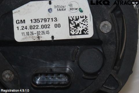 Opel AMPERA 12-16 Varme Sirkulasjonspumpe