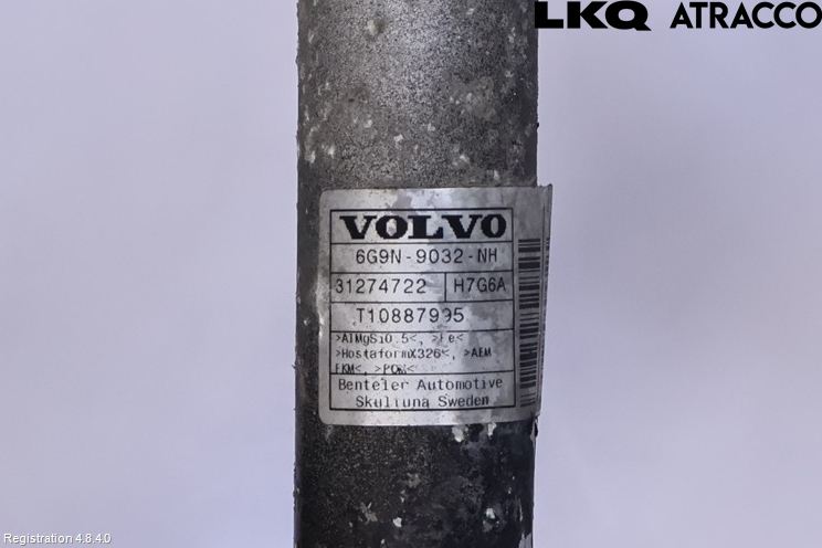 Volvo XC70 08-13 Drivstoff Påfyllingsrør - Slan