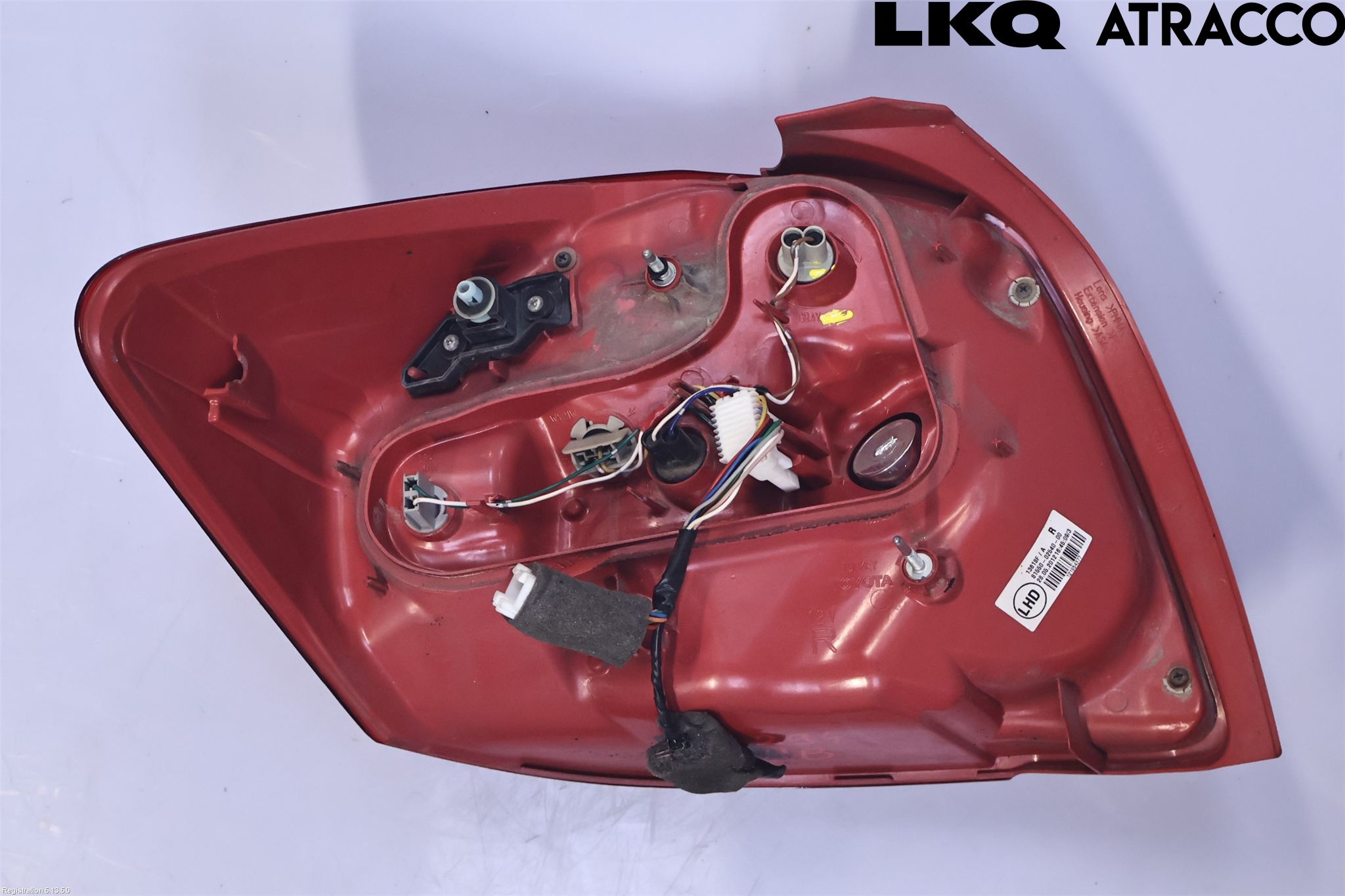 Toyota AURIS 10-12 Baklykt Høyre