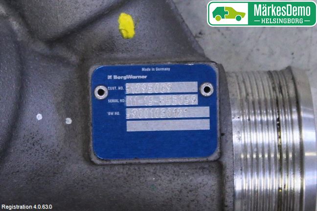 Volvo XC60 14-17 Intercooler Rør-Slange