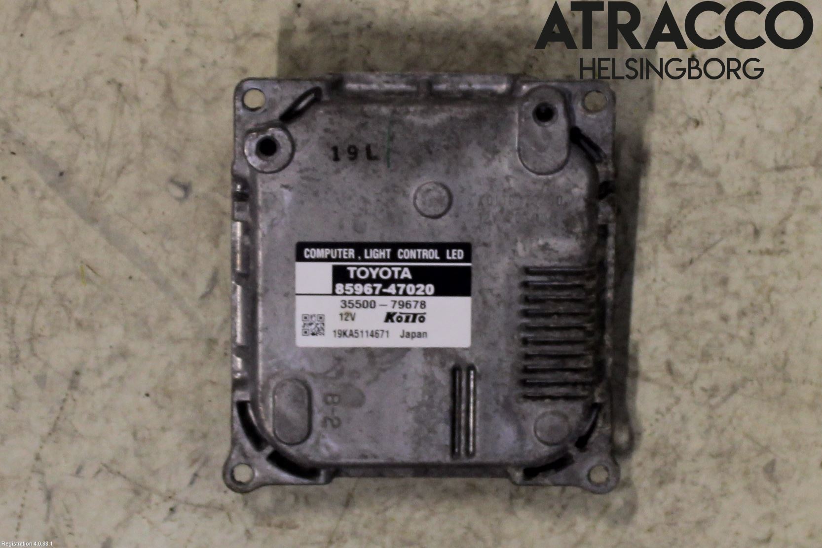Lexus RX AL10 09-15 Styreenhet Xenon
