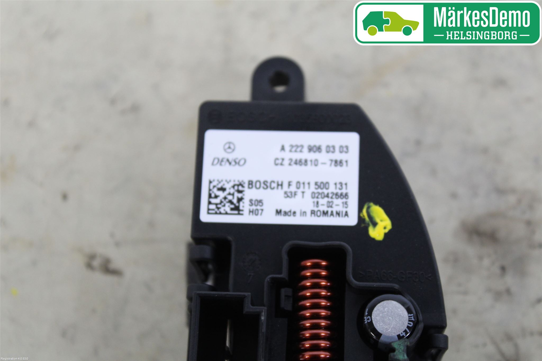 Mercedes-Benz MB A-KLASS (W176) 13-18 Varmeapparat Viftemotstand