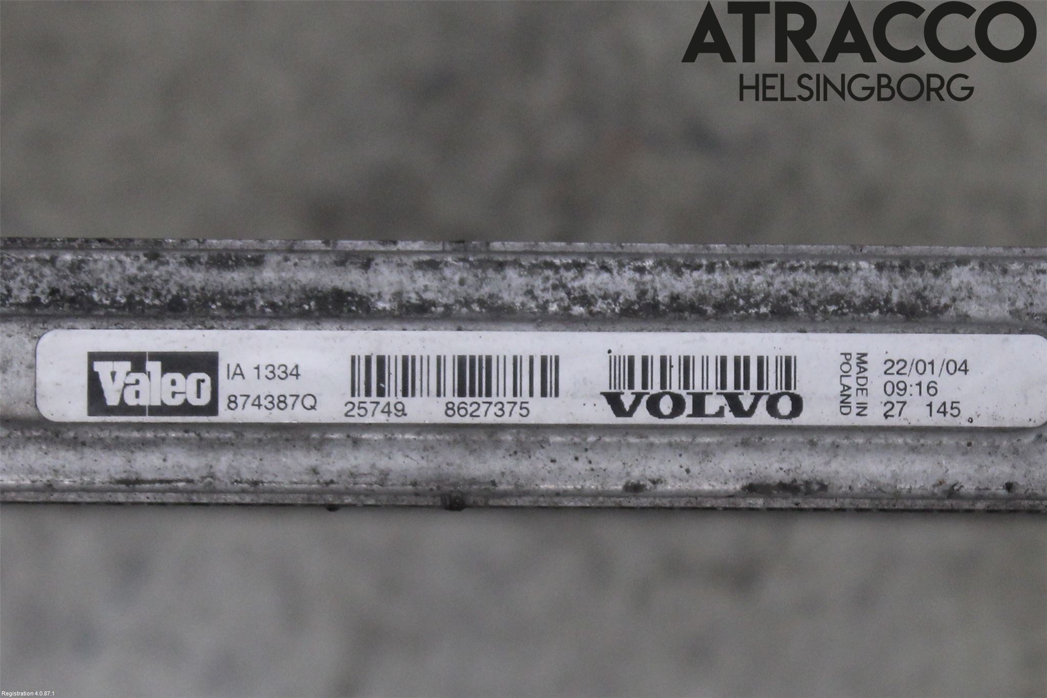 Volvo XC90 03-06 Intercooler Radiator