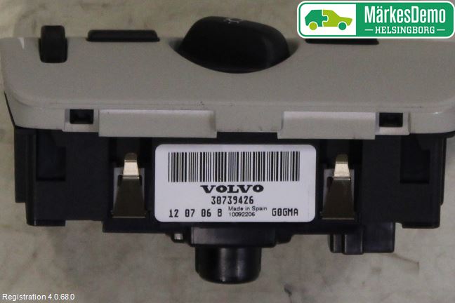 Volvo V40 12-19 Bryter Hovedlys