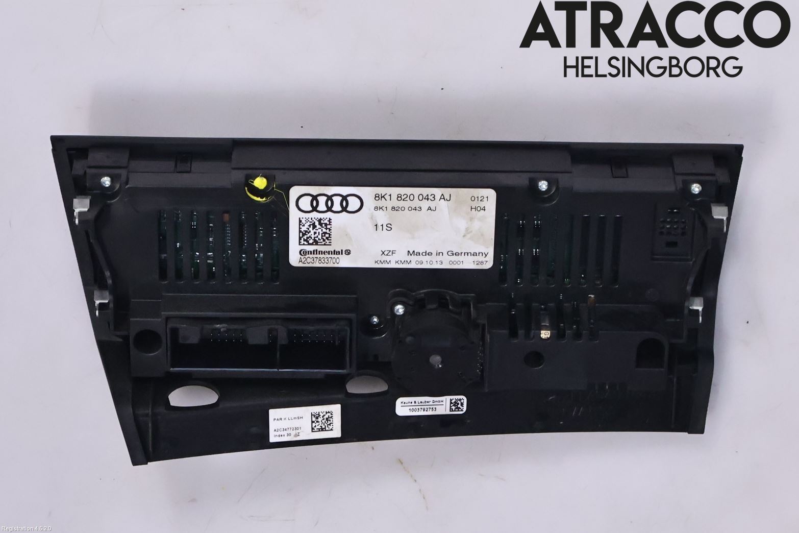 Audi A4 12-15 Varme Ac Betjening-Display