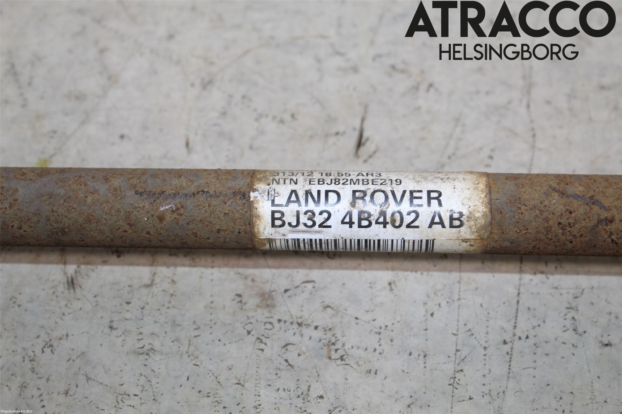 Landrover LAND ROVER RANGE ROVER EVOQUE (L538) 11-18 Drivaksel Bak Kompl Venstre