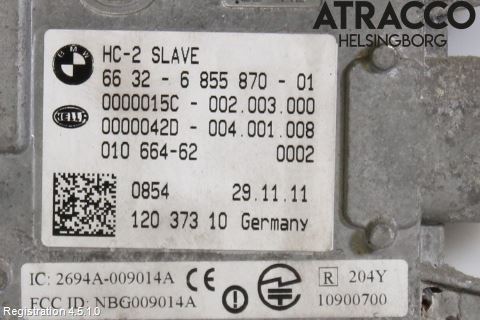 BMW 5 F10/F11/F18 09-17 Sensor Kollisjonsbeskyttelse