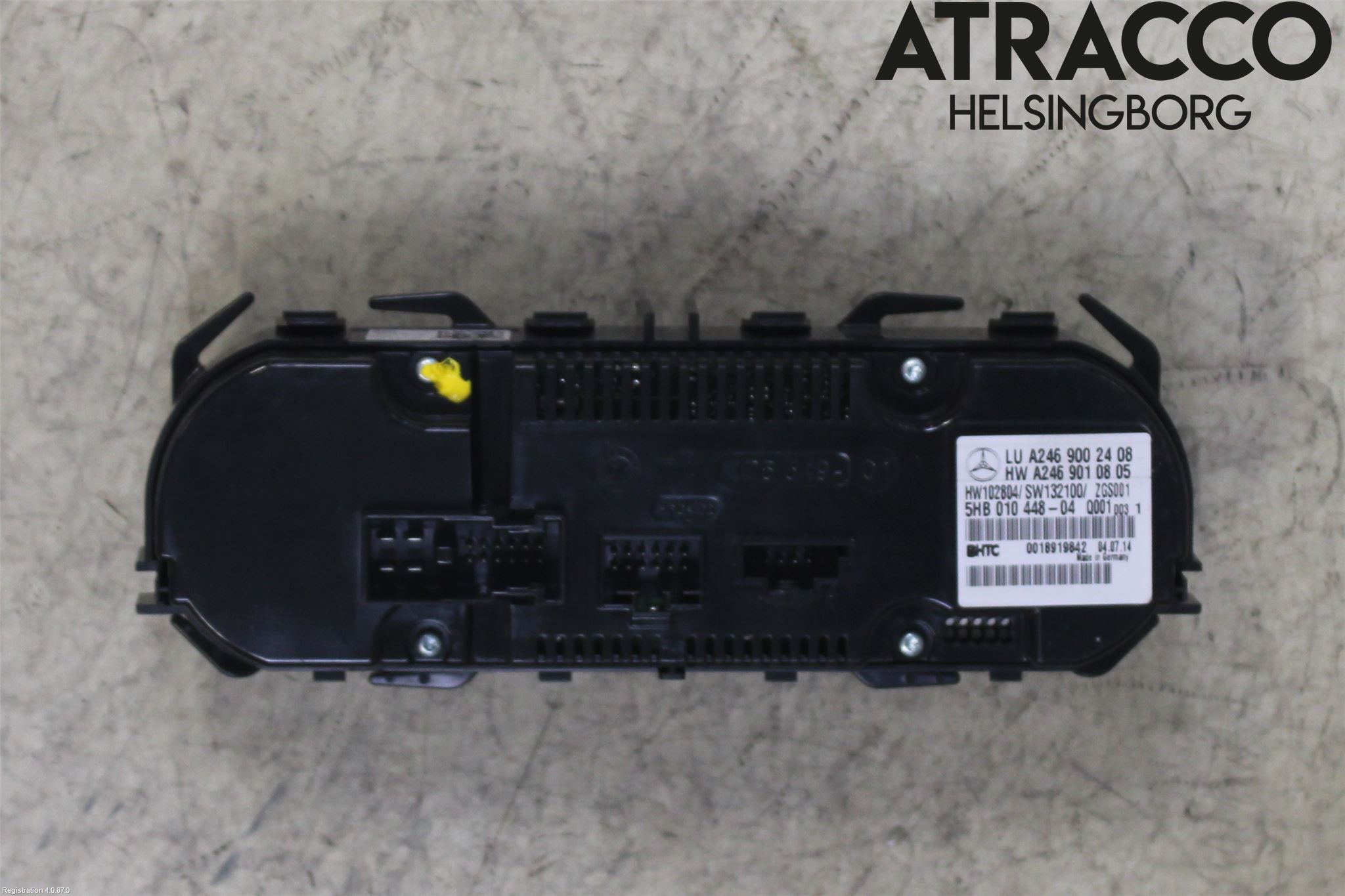 Mercedes-Benz MB CLA-KLASS (C117/X117) 13-19 Varme Ac Betjening-Display