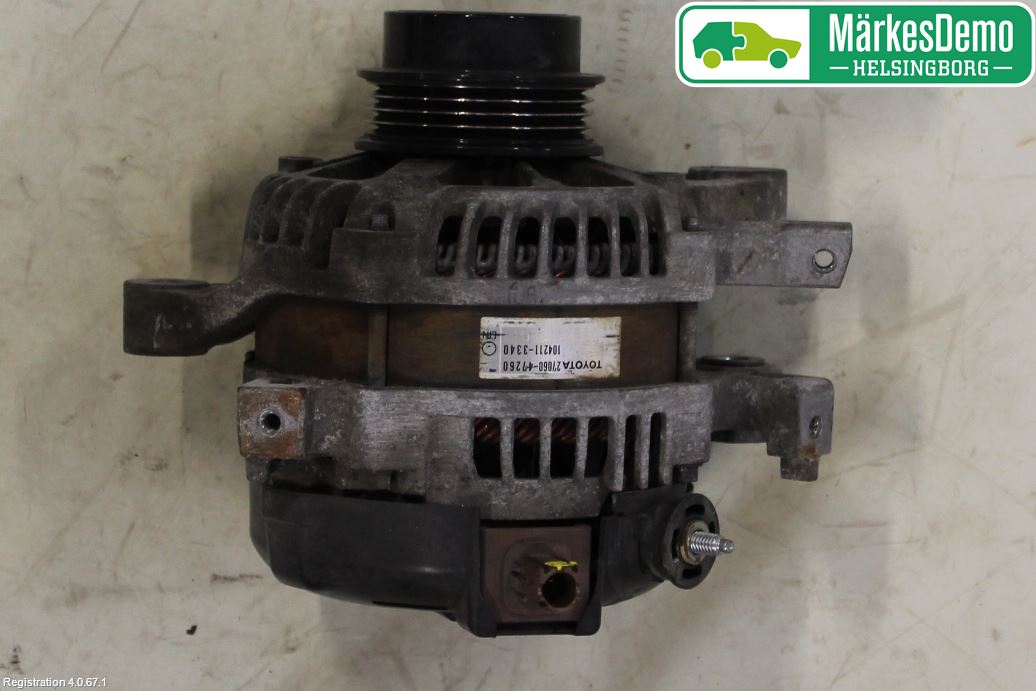 Toyota VERSO-S 11-16 Dynamo