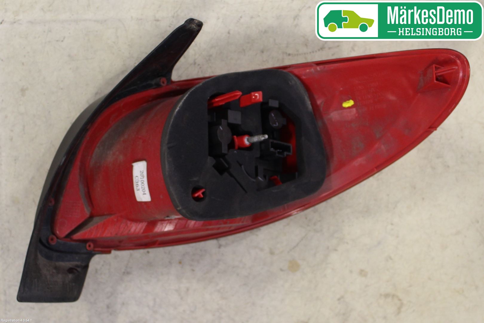 Peugeot 206+ 10-13 Baklykt Venstre
