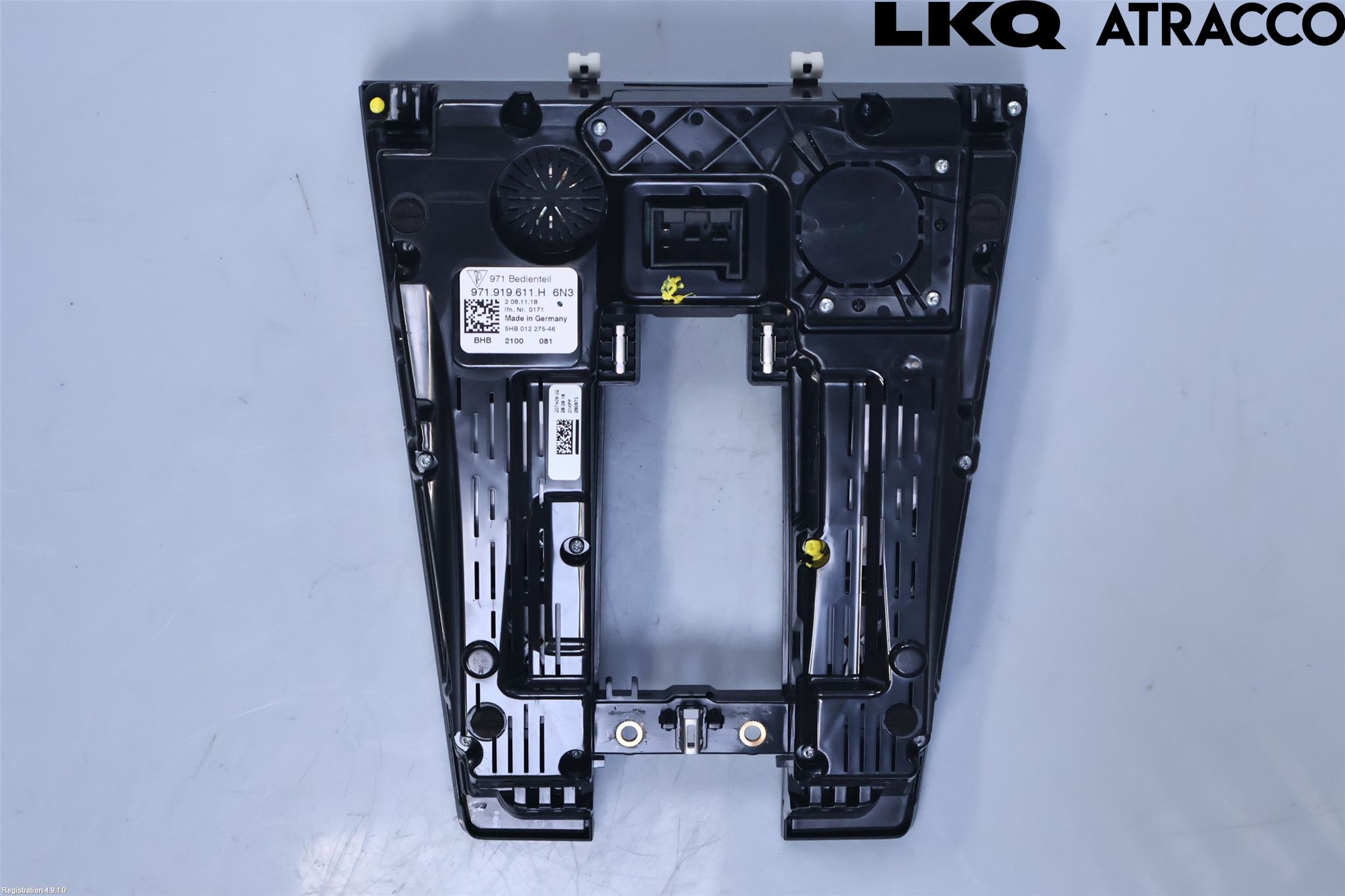Porsche PANAMERA 09- Varme Ac Betjening-Display