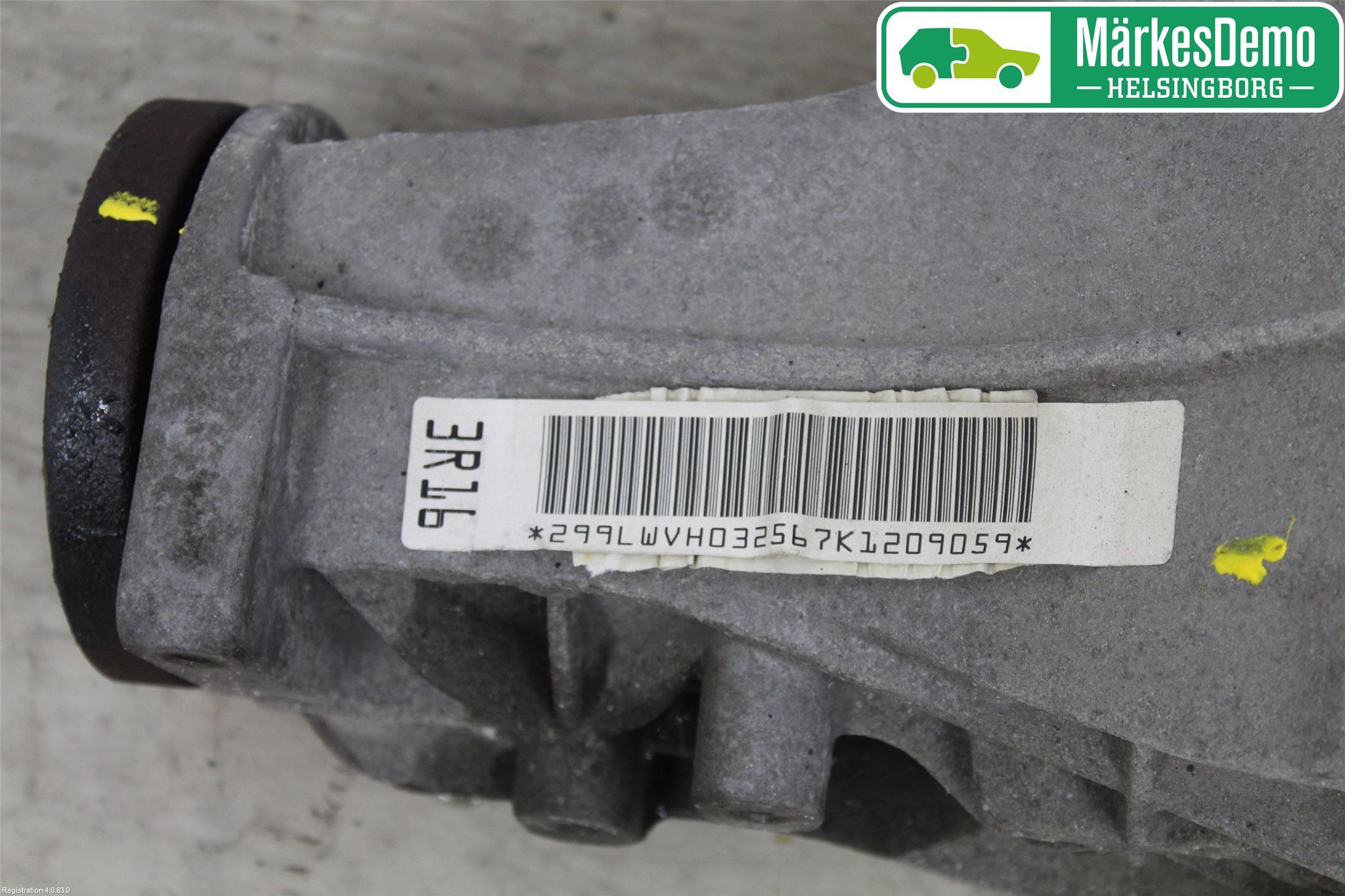 Audi A7/S7 4G 11-17 Bakaksel Kardang Bak -Diff