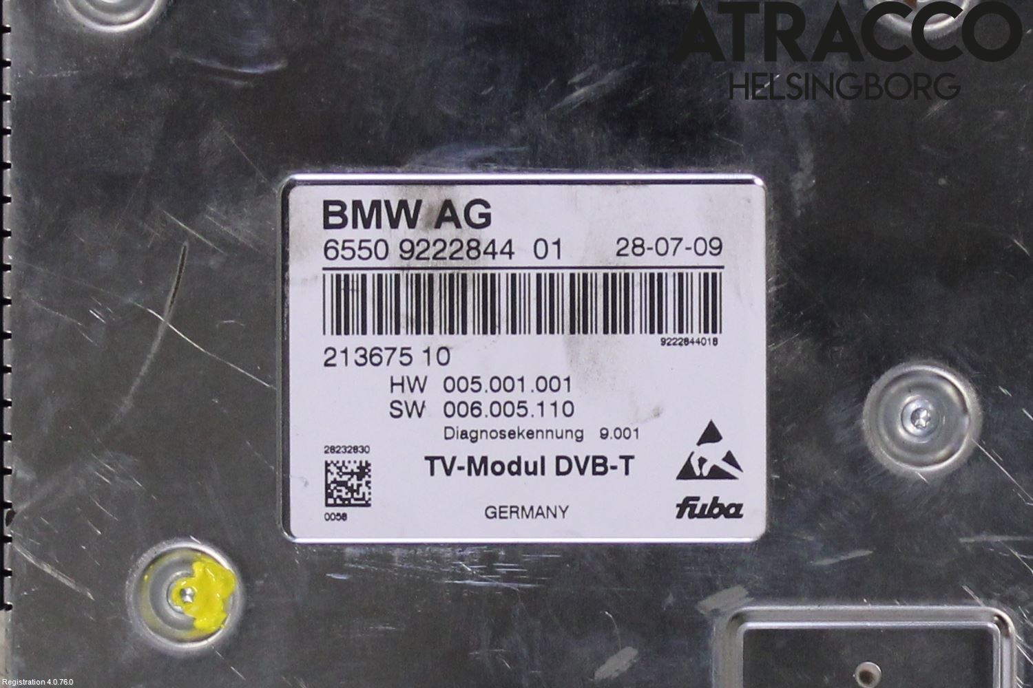 BMW 7 F01/02/03/04 09-15 Styreenhet Øvrig