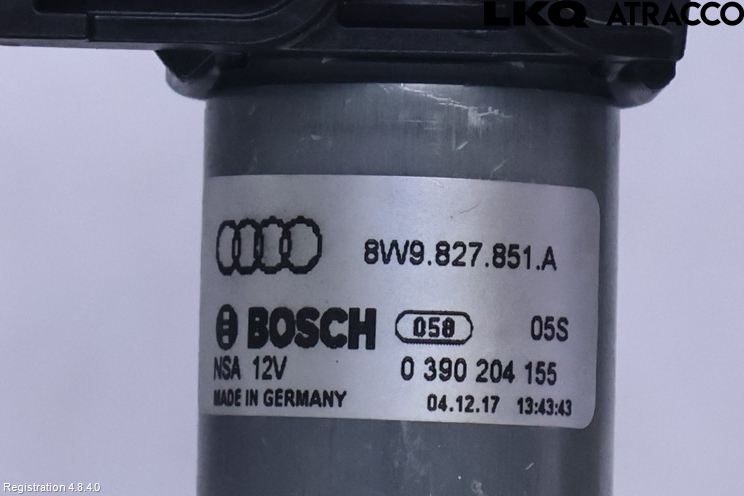 Audi A4/S4 B9 16-19 Baklukeåpner Automatisk
