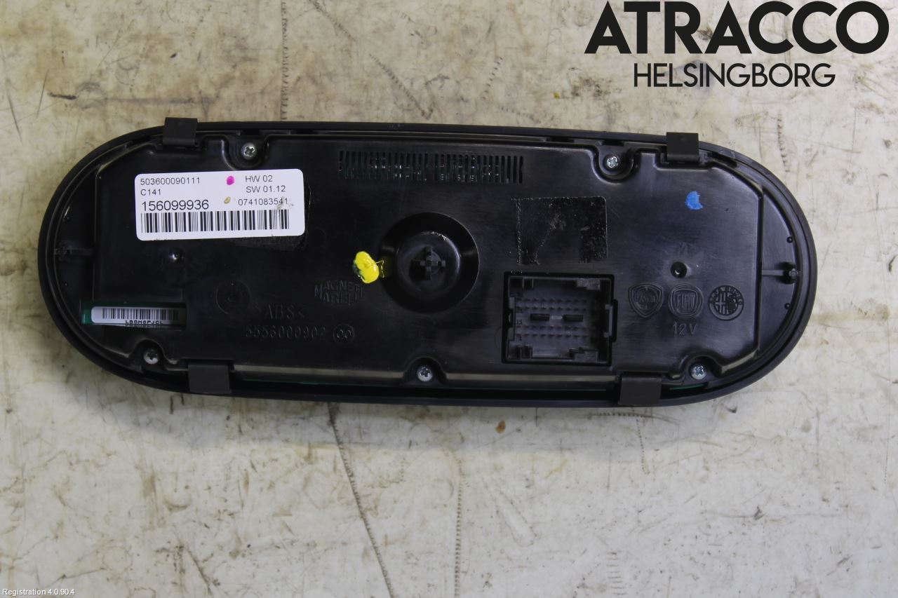 Alfa GIULIETTA Varme Ac Betjening-Display