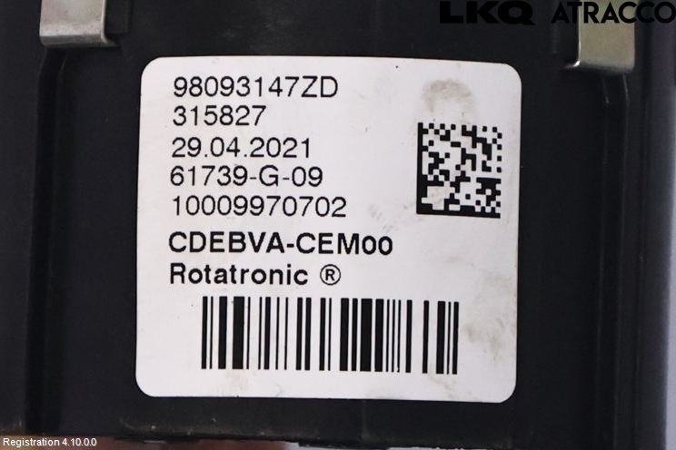Toyota PROACE II 16- Bryter Gearkasse