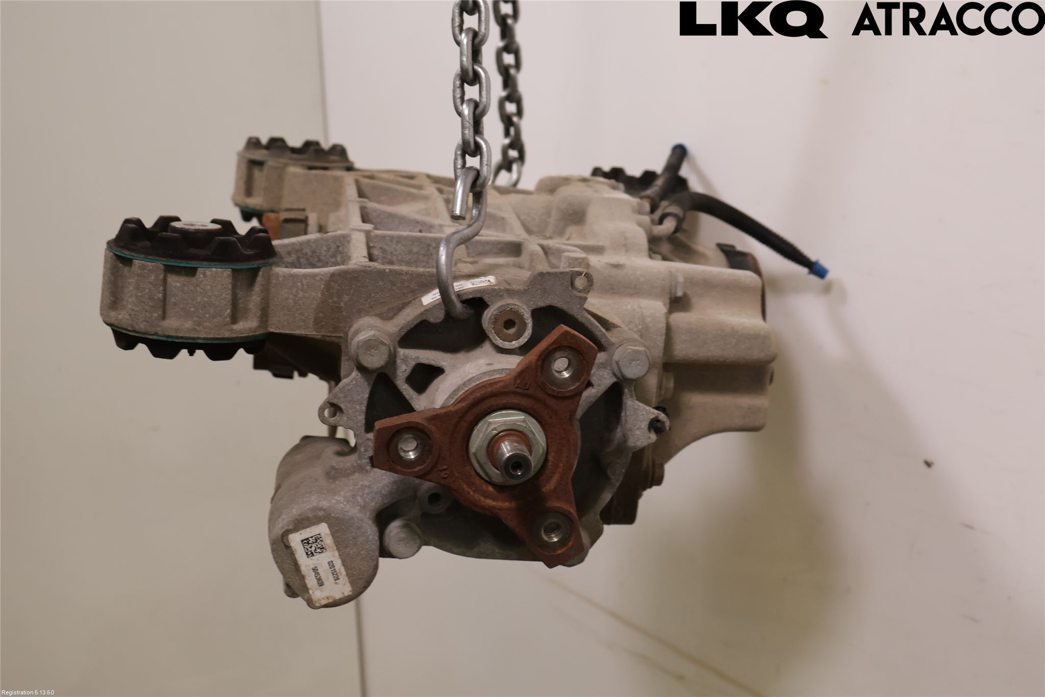 Volkswagen VW PASSAT 15-19 Bakaksel Kardang Bak -Diff