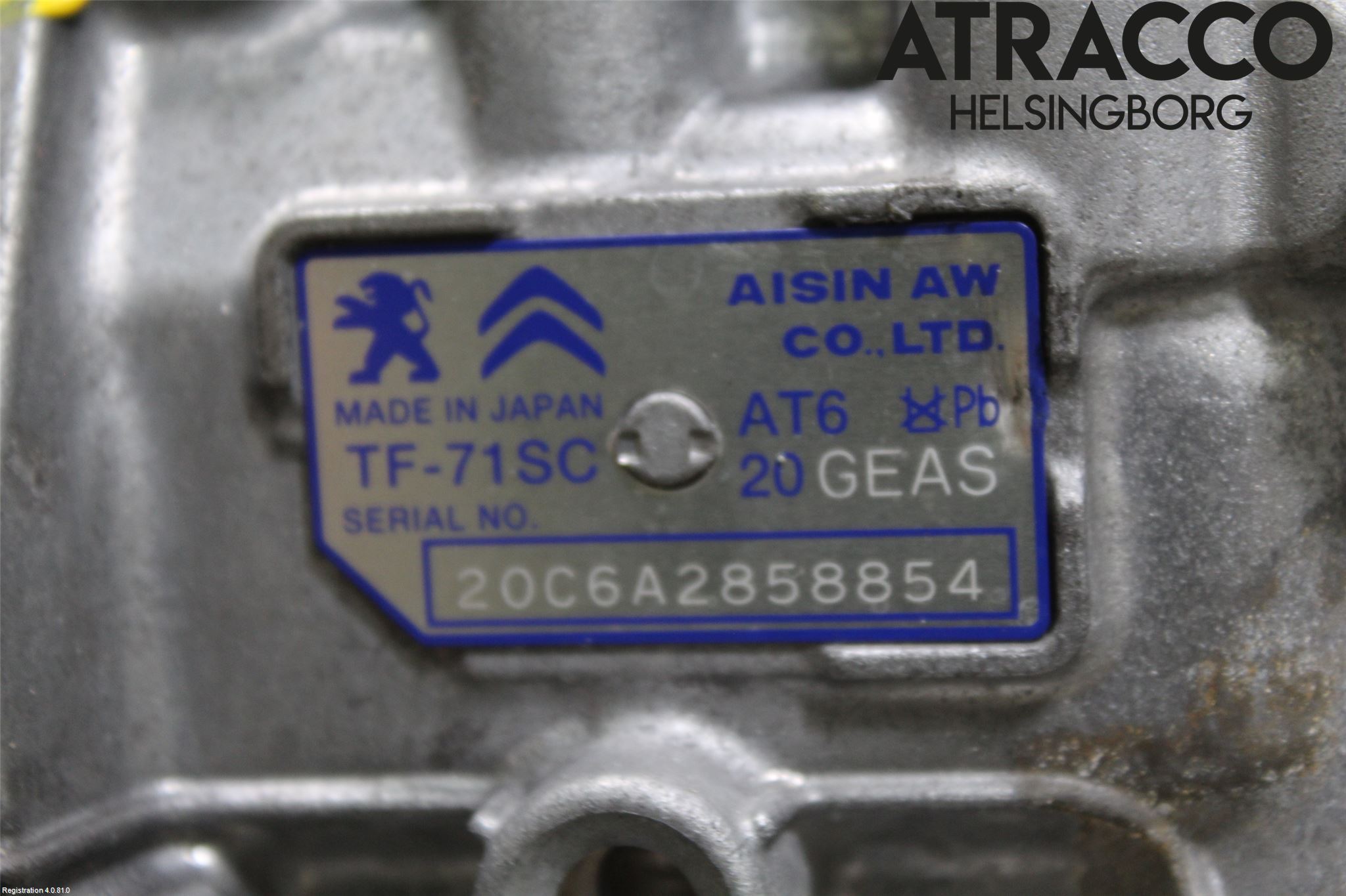 Citroen C3 AIRCROSS 18-23 Gearkasse Automat