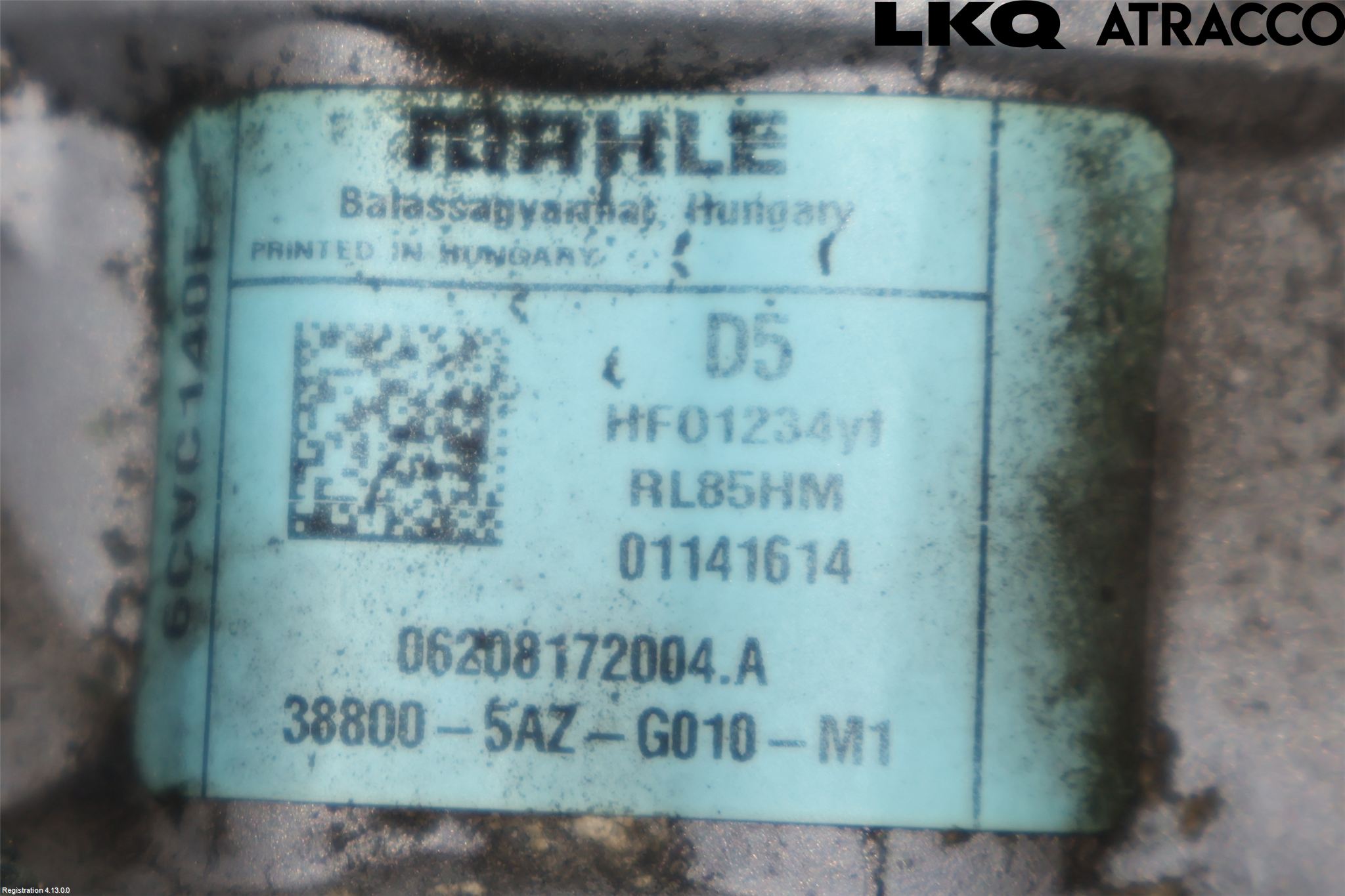 Honda CIVIC 17-22 Varme Ac Kompressor