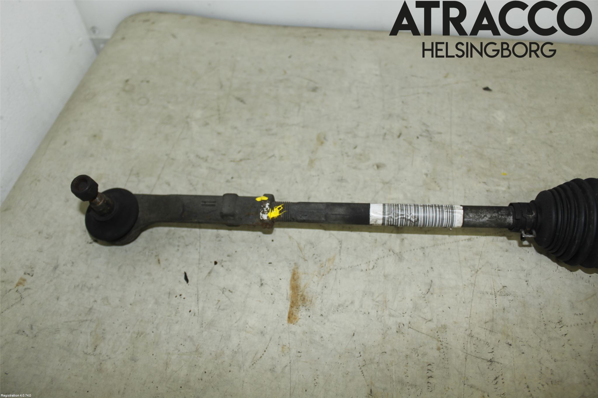 Citroen C4 GRAND PICASSO 07-13 Servo Snekke - Tannstang