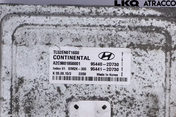 Hyundai TUCSON 05- Styreenhet Gearkasse