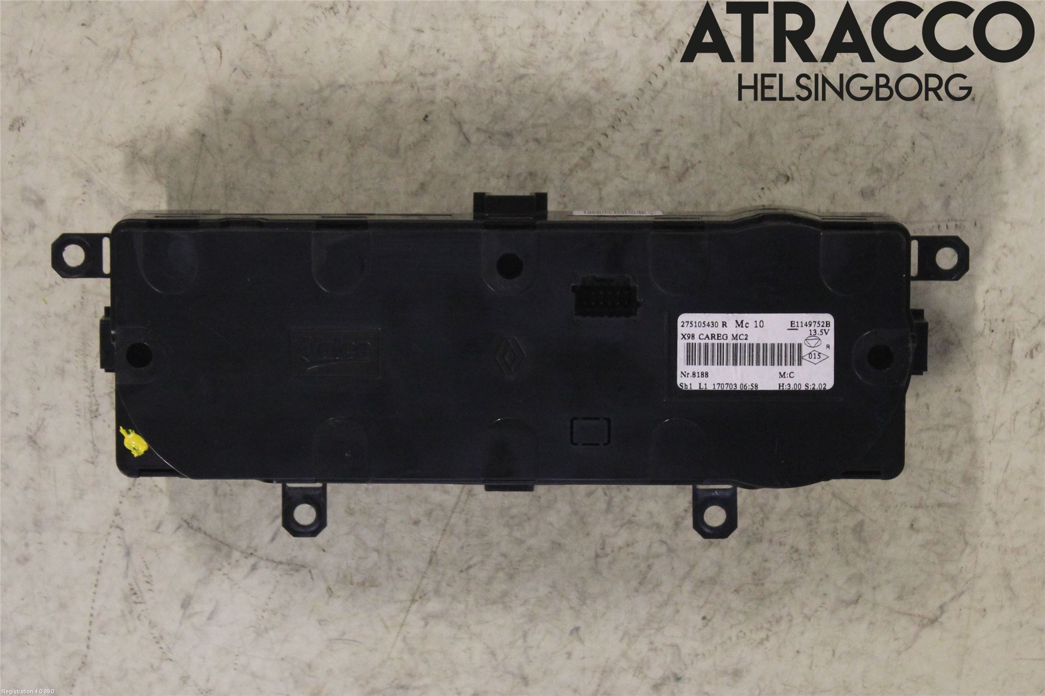 Renault CAPTUR 13-19 Varme Ac Betjening-Display