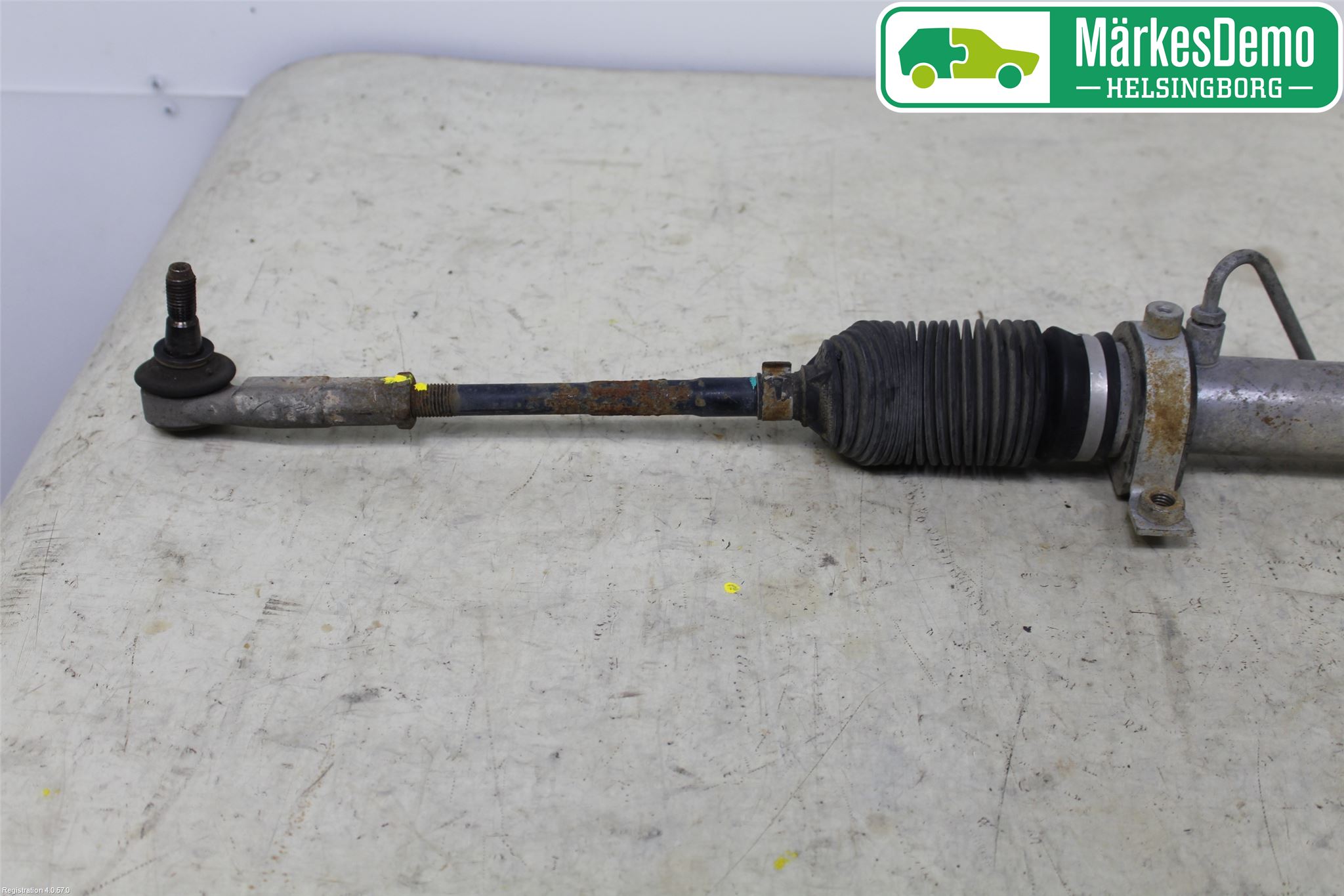 Skoda ROOMSTER Servo Snekke - Tannstang