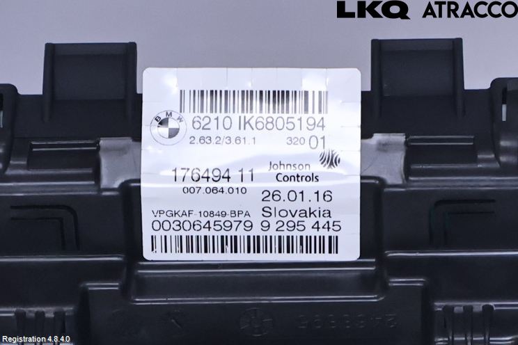 BMW 1 F20/F21 11-19 Instr Kombinert
