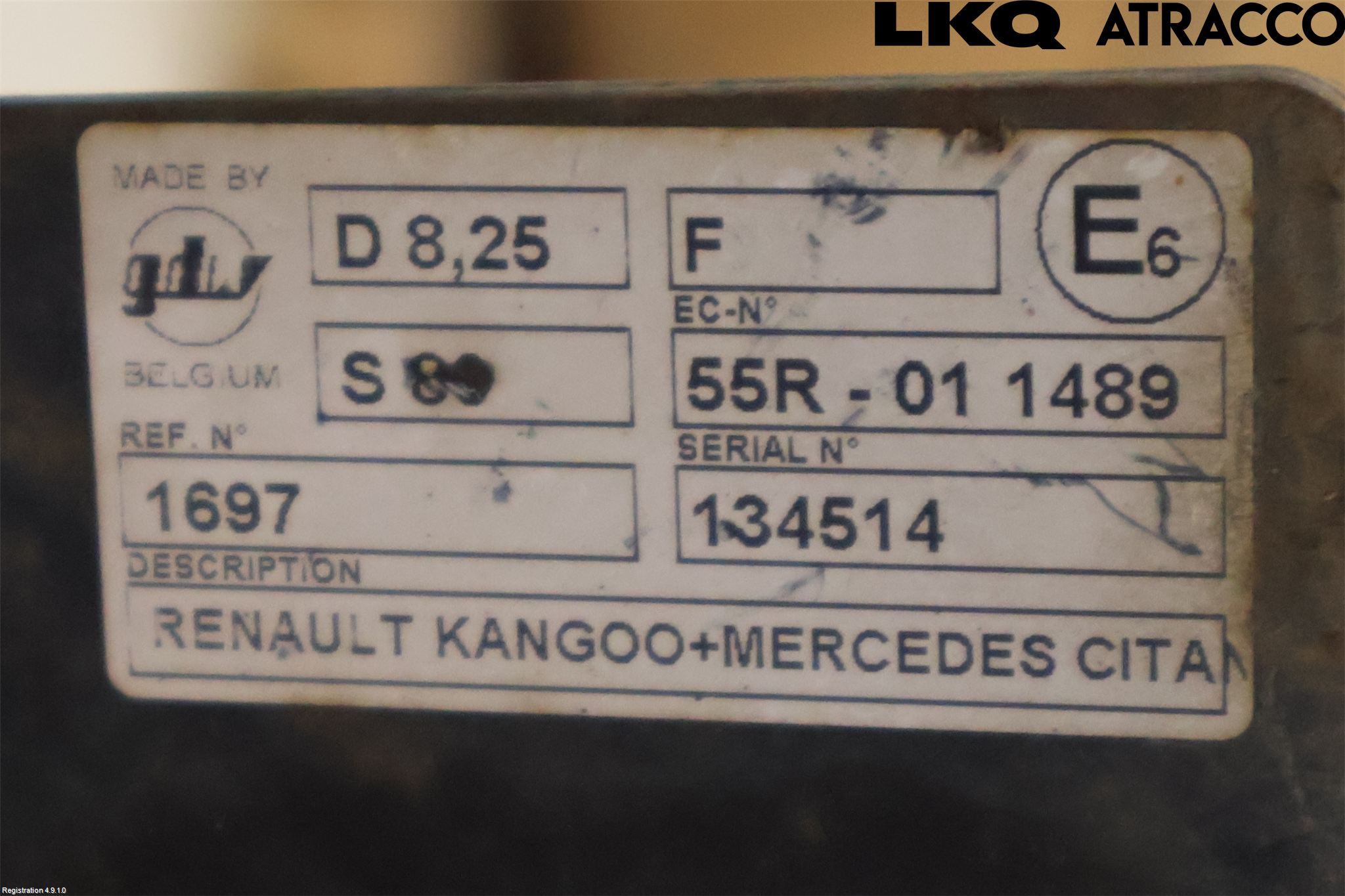 Mercedes-Benz MB CITAN (W415) 13-21 Tilhengerfeste