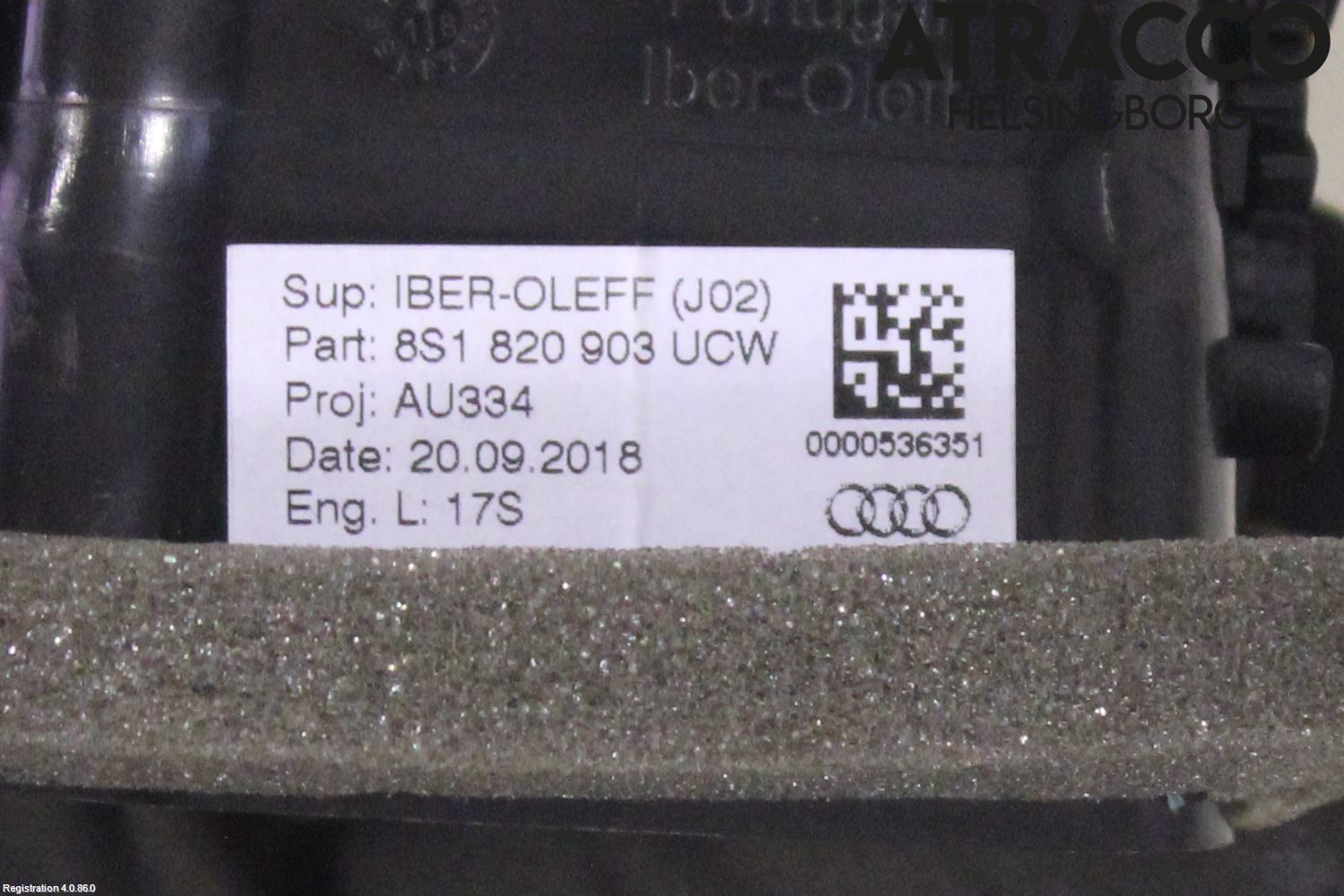 Audi TT/TTS/TT RS 15- Dashbord Kanal - Dyse