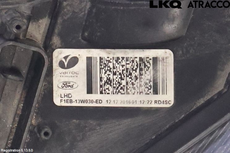 Ford FOCUS 15-18 Frontlykt Venstre