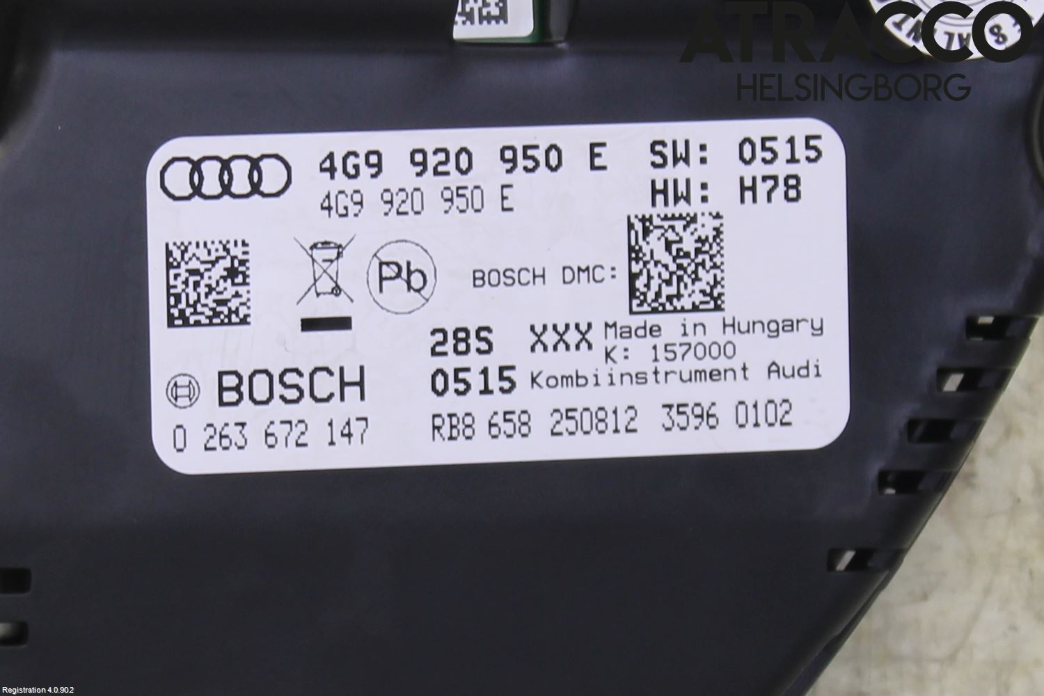 Audi A6 ALLROAD 12-18 Instr Kombinert