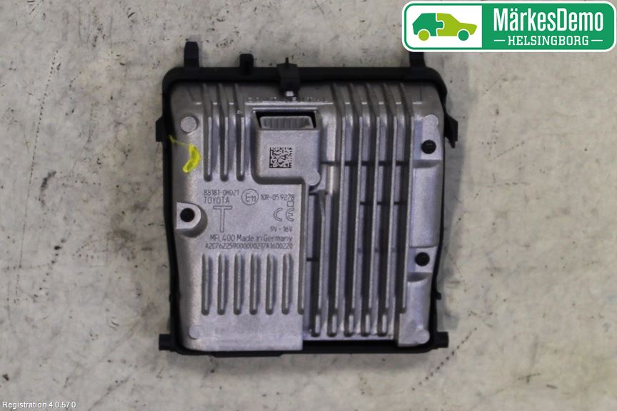 Toyota AYGO 15-21 Sensor Kollisjonsbeskyttelse
