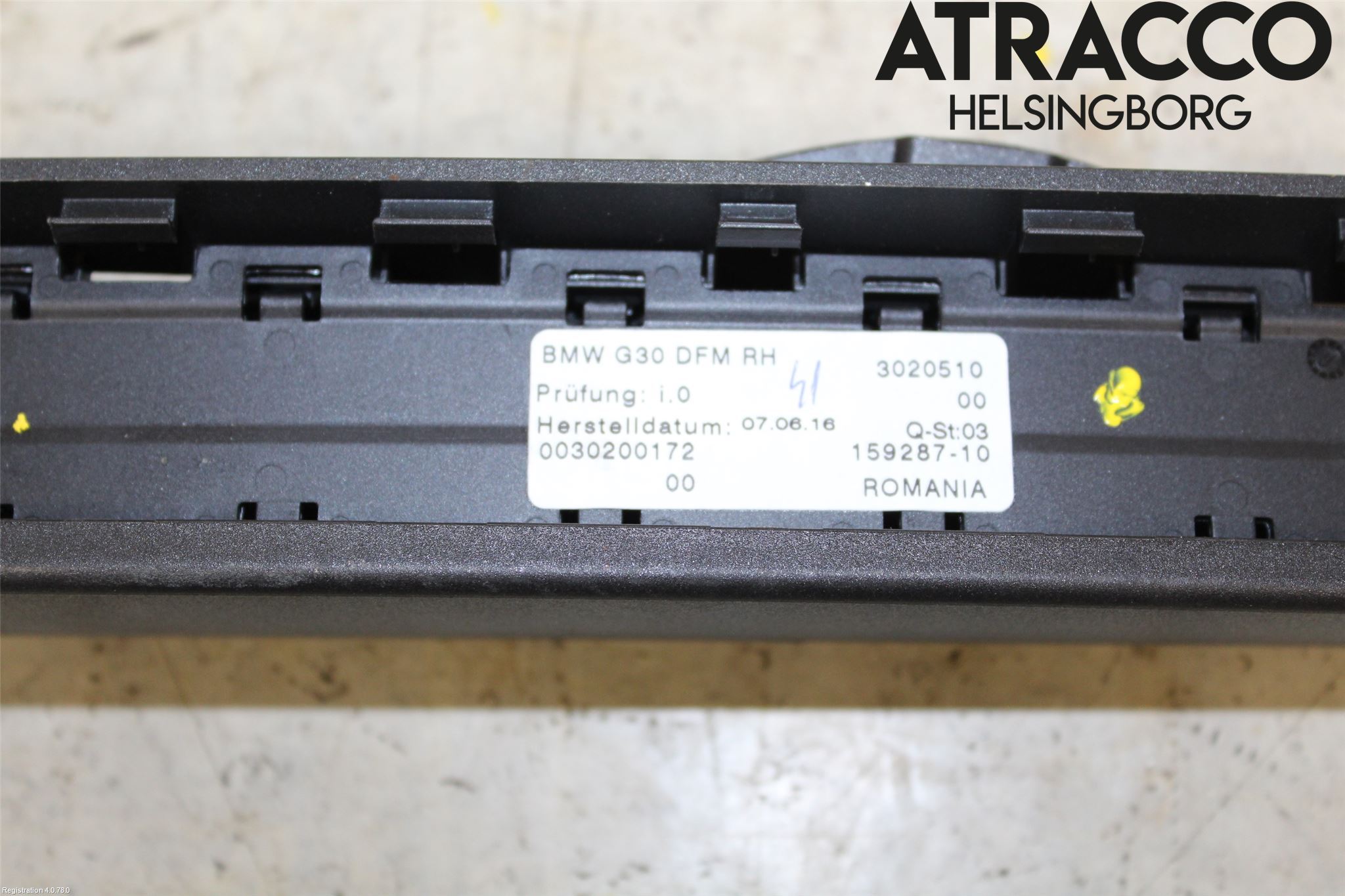 BMW 5 G30/G31/F90 17-23 Innr Solskjerm
