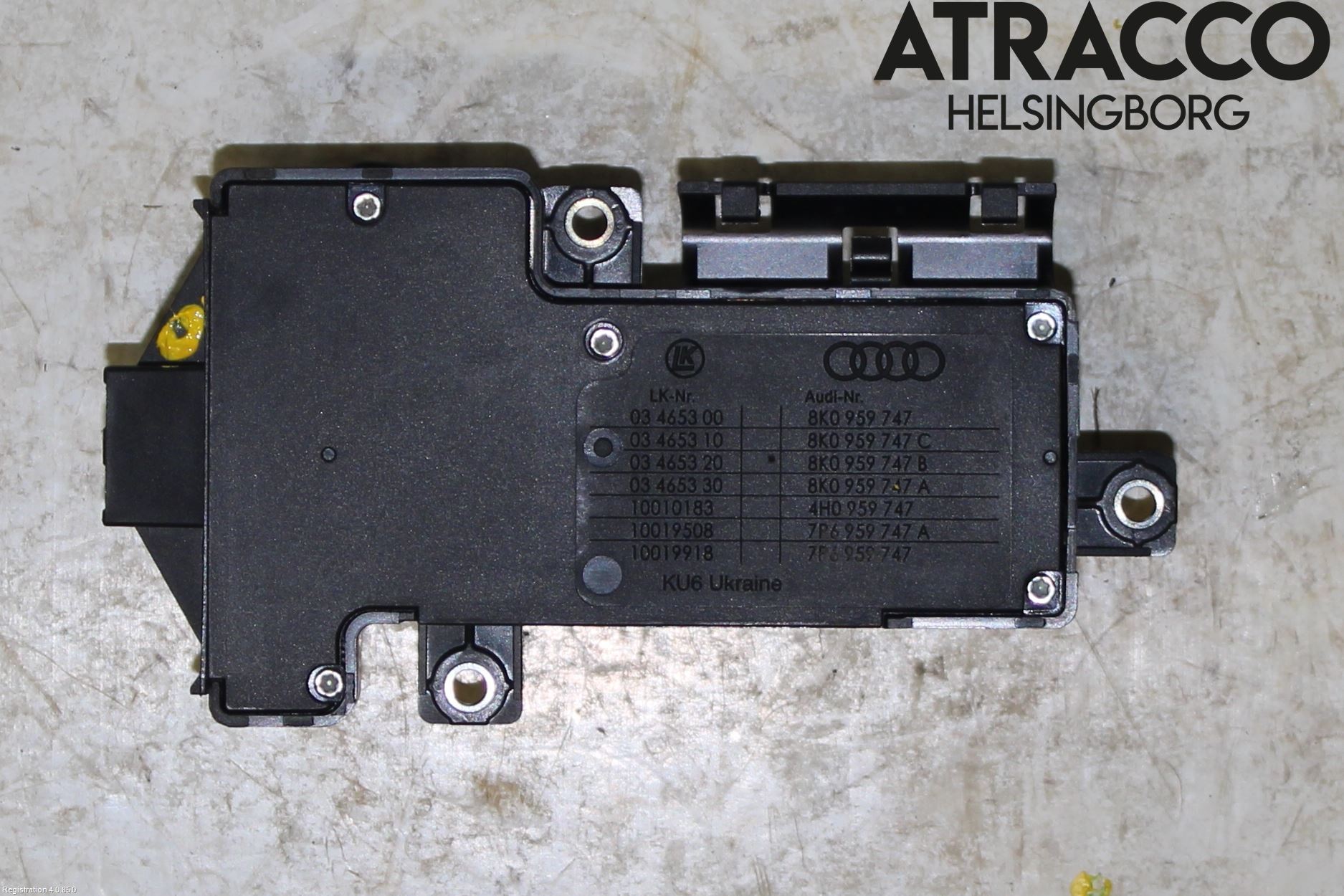 Skoda SUPERB 09-15 Bryter Sete Regulering
