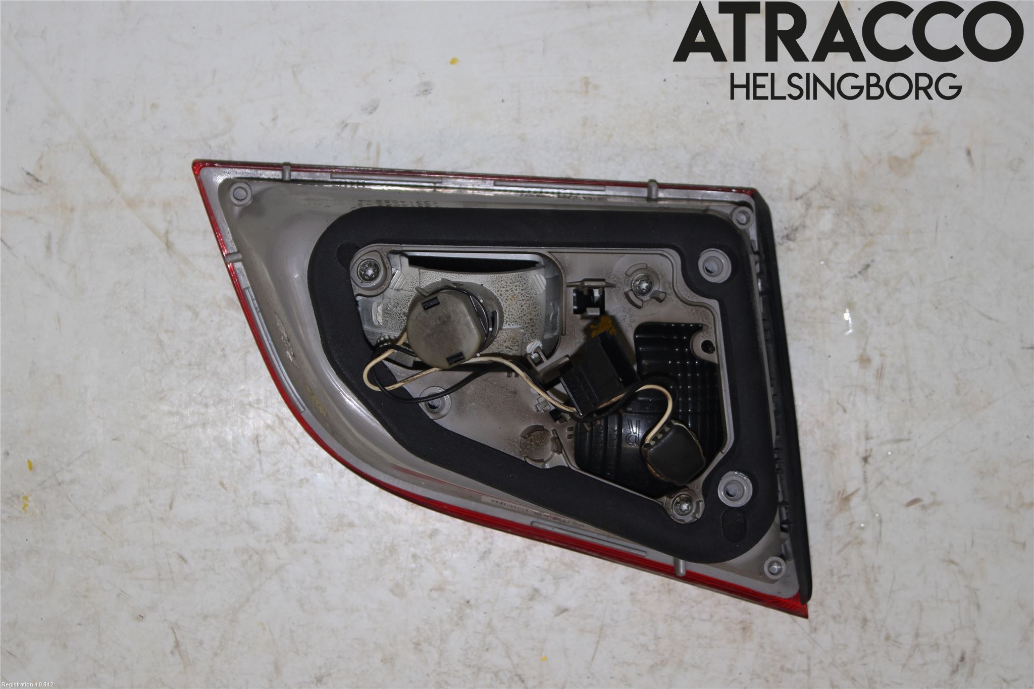 Opel ASTRA J 10-15 Baklykt Høyre  På Luke(Indre)
