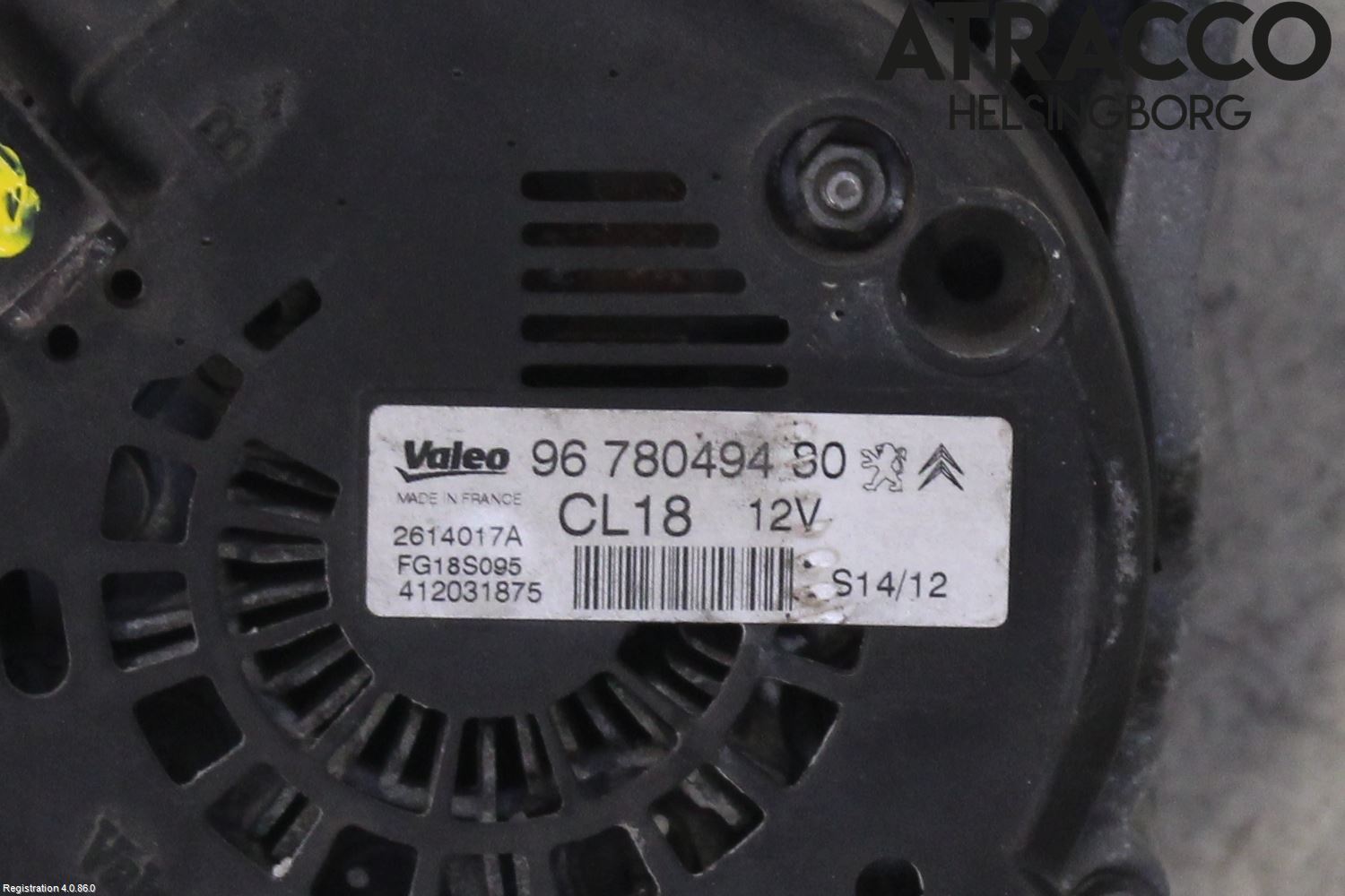 Peugeot 508 11-18 Dynamo