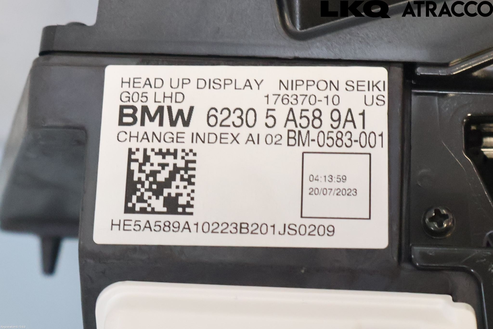 BMW X7 G07 19- Instr Kombinert