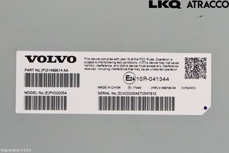 Volvo XC60 18- Stereo Forsterker