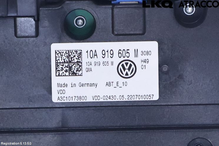 Volkswagen VW ID.4 21- Multifunktionsdisplay