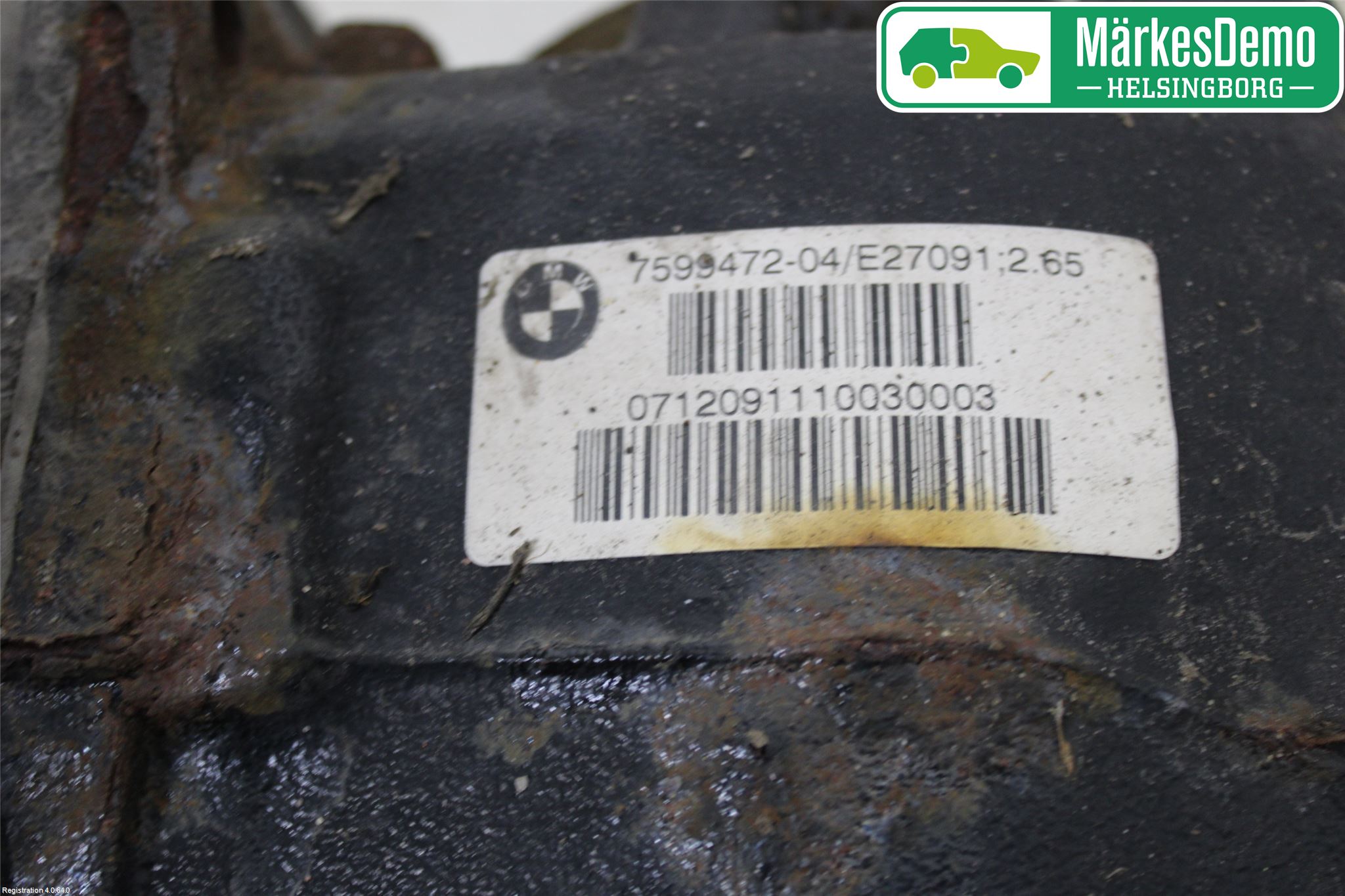 BMW 1 F20/F21 11-19 Bakaksel Kardang Bak -Diff