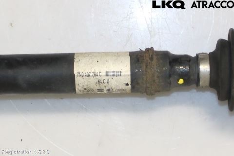 Volkswagen VW SHARAN 11- Drivaksel Foran Kompl Høyre